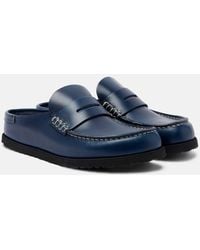 Birkenstock - Naples Leather Mules - Lyst