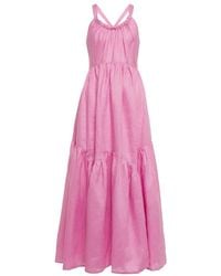 Lee Mathews - Ali Linen Maxi Dress - Lyst