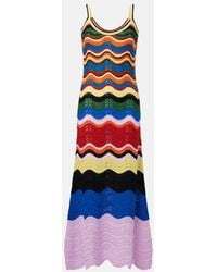La DoubleJ - Robe Longue En Crochet De Coton - Lyst