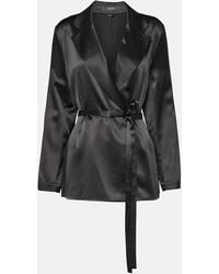 JOSEPH - Joubert Silk Satin Jacket - Lyst