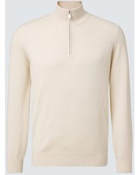Brunello Cucinelli - Cashmere Half-Zip Sweater - Lyst