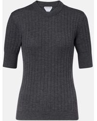 Bottega Veneta - Ribbed-Knit Top - Lyst