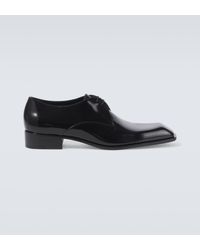 Saint Laurent - Jean Leather Derby Shoes - Lyst