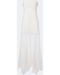 Jonathan Simkhai - Rennis Organza Bustier Gown - Lyst