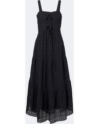 Ulla Johnson - Constance Broderie Anglaise Cotton Midi Dress - Lyst
