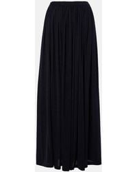 Max Mara - Jersey Maxi Skirt - Lyst