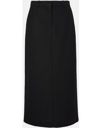 TOTEME - Low-Rise Maxi Skirt - Lyst