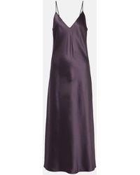 JOSEPH - Robe Clea En Satin De Soie - Lyst