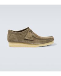 Clarks - Wallabee Suede Moccasins - Lyst