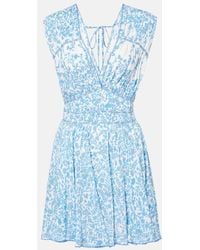 Poupette - Abito Corto Ciao Con Stampa Floreale - Lyst