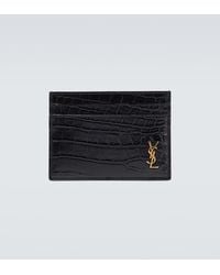 Saint Laurent - Mini Cassandre Cardholder - Lyst