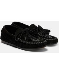 Isabel Marant - Fitza Fringed Suede Moccasins - Lyst