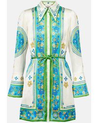 ALÉMAIS - Vivianna Printed Shirt Dress - Lyst