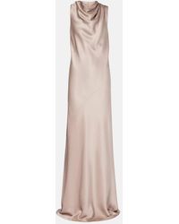 Brunello Cucinelli - Silk Gown - Lyst