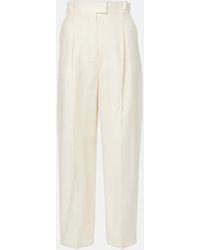 Max Mara - Pantaloni Regular Efedra A Vita Alta - Lyst
