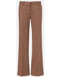 Missoni - Zigzag Low-Rise Bootcut Pants - Lyst