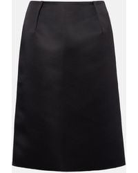 TOTEME - Duchess Satin Pencil Skirt - Lyst