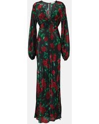 Alexandra Miro - Eleanor Floral Maxi Dress - Lyst
