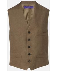 Ralph Lauren - Jaiden Linen Vest - Lyst