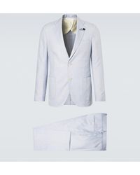 Lardini - Wool, Silk And Linen Suit - Lyst