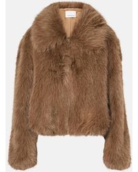 Frankie Shop - Hope Faux Fur Jacket - Lyst