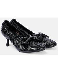 Acne Studios - Salones De Piel Con Lazo - Lyst