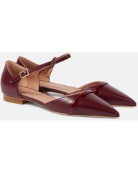 Malone Souliers - Ulla Leather Mary Jane Flats - Lyst