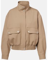 Proenza Schouler - Aviva Wool-Blend Gabardine Jacket - Lyst