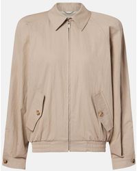Magda Butrym - Cotton-Blend Blouson Jacket - Lyst