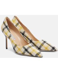Manolo Blahnik - Bb 90 Checked Pumps - Lyst
