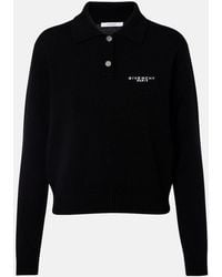 Givenchy - Logo Wool And Cashmere Polo Sweater - Lyst