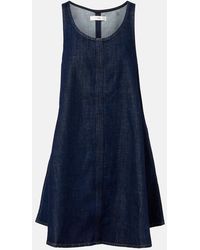 FRAME - Skipper Denim Minidress - Lyst