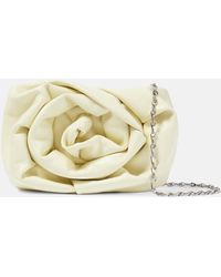 Burberry - Rose Gathered Leather Clutch - Lyst