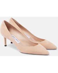 Jimmy Choo - Romy 60 Suede Pumps - Lyst