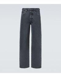 Prada - High-Rise Wide-Leg Jeans - Lyst
