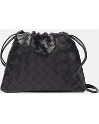Bottega Veneta - Dustbag Small Leather Crossbody Bag - Lyst
