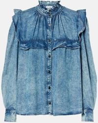 Isabel Marant - Idety Ruffled Shirt - Lyst