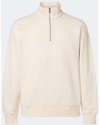 Orlebar Brown - Wyatt Cotton Jersey Half-Zip Sweatshirt - Lyst