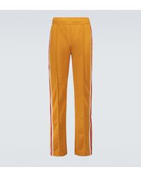 Wales Bonner Pantalones de chándal Sunlight - Amarillo
