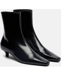 TOTEME - Slim Ankle Boots - Lyst