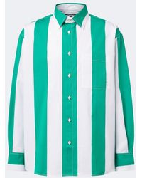 Jacquemus - Camargue Striped Cotton Poplin Shirt - Lyst