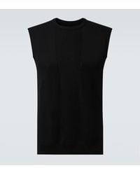 Rick Owens - Ribbed-Knit Virgin Wool Tank Top - Lyst