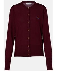 Vivienne Westwood - Bea Orb Virgin Wool Cardigan - Lyst