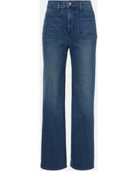 Veronica Beard - Crosbie High-rise Flared Jeans - Lyst