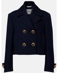 Balenciaga - Double-Breasted Wool Jacket - Lyst