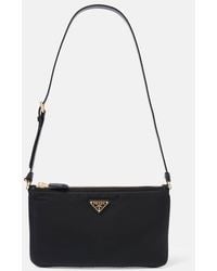 Prada - Logo Shoulder Bag - Lyst