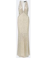 Jenny Packham - Atlas Embellished Gown - Lyst