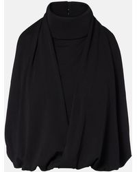 Adriana Degreas - Gathered Halterneck Top - Lyst
