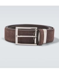 Canali - Leather Belt - Lyst