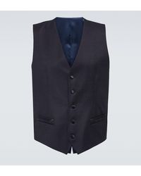 Dolce & Gabbana - Wool And Silk-blend Vest - Lyst